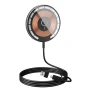 Безпровідний зарядний пристрій Hoco CW45 3 в 1 15W Type-C 1m, Black