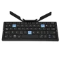 Безпровідна Bluetooth клавіатура B.O.W HB199 для смартфонів, планшетів та інших пристроїв 160mAh, Black