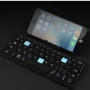 Безпровідна Bluetooth клавіатура B.O.W HB199 для смартфонів, планшетів та інших пристроїв 160mAh, Black