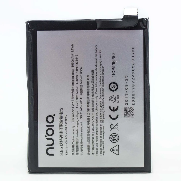 Аккумулятор Li3936T44P6h8342 для ZTE Nubia M2 NX551J (Original) 3560mAh