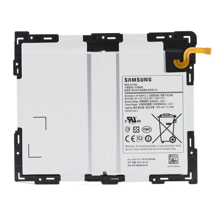 Акумулятор EB-BT595ABE для Samsung Galaxy Tab A 10.5 (Original) 7300mAh