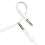 Кабель Hoco UPA16 Mini Jack 3.5 mm (AUX) 1м, White