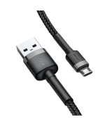 Data - кабель Baseus Cafule CAMKLF-AG1 MicroUsb 0.5м, Black