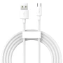 USB Cable Baseus Simple Wisdom Data Cable Kit MicroUSB TZCAMZJ-02 (2PCS/Set) 1.5m, White