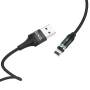 Data-кабель Hoco U76 Lightning 1,2м, Black