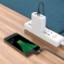 DATA-кабель Hoco U100 Orbit USB - Micro-USB 1,2м