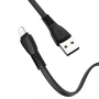 Data-кабель Hoco X40 Noah Lightning 2.4а 1м черный