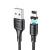 Data-кабель HOCO X52 Sereno magnetic lightning 2.4А 1м, Black