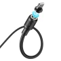 Data-кабель HOCO X52 Sereno magnetic lightning 2.4А 1-м., Black