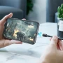 Data-кабель HOCO X52 Sereno magnetic lightning 2.4А 1-м., Black