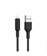 DATA-кабель Hoco X25 Lightning 1м Black