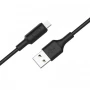 DATA-кабель Hoco X25 micro USB 1м Black