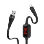 Data-кабель Hoco S4 With Timer lightning 2.4А 1.2м