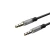 Кабель AUX 3.5mm на 3.5mm XO NB121 1м, Black