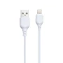 Data-кабель XO NB103 Lightning 2.1A 1m чорний