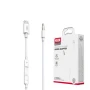 Кабель XO NB-R192A Jack 3.5 to Lightning 1 м, White