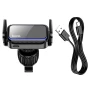 Автомобильный держатель Hoco CA201 Smart electric car 120mAh, Black
