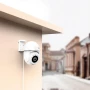 IP-камера видеонаблюдения Hoco D2 outdor PTZ HD с микрофоном и динамиком IP65, White