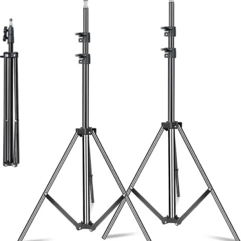 Штатив NeePho NP-9988 для фотоапарата, камери та LED-лампи 72–210 см, Black