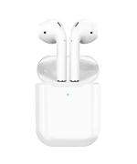 Bluetooth навушники-гарнітура Borofone BW25 True wireless headset 350 mAh BW25W, White