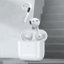Bluetooth навушники - гарнітура Wkupin TWS V4, White