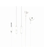 Провідні навушники з мікрофоном XO EP39 (Mini Jack 3.5 mm), White
