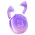 Bluetooth навушники ACEFAST T9 Crystal (Air) 480mAh IPX4, Violet