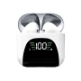 Bluetooth навушники - гарнітура Azeada PD-BT112 230 mAh cable Type-C, White