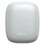Бездротові Bluetooth навушники-гарнітура Baseus Encok W04 400 mAh (2022 Edition), White