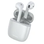 Бездротові Bluetooth навушники-гарнітура Baseus Encok W04 400 mAh (2022 Edition), White