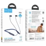 Вакуумні Bluetooth навушники-гарнітура Hoco ES64 200mAh з мікрофоном, Blue
