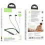 Вакуумні Bluetooth навушники-гарнітура Hoco ES64 200mAh з мікрофоном, Green