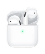 Bluetooth навушники гарнітура Hoco EW03 Plus TWS із зарядним кейсом, White