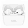 Bluetooth наушники-гарнитура Hoco EW12 Clear с зарядным кейсом, White