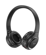 Bluetooth навушники - гарнітура Hoco W48 400 mAh, Black
