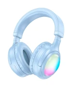 Bluetooth навушники - гарнітура Hoco W48 400 mAh, Blue