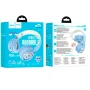 Bluetooth наушники - гарнитура Hoco W50 400 mAh, Blue