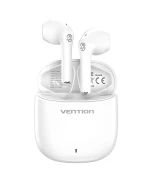 Bluetooth наушники гарнитура Vention Elf Earbuds E02 (NBGW0) IPX4 300 mAh, White