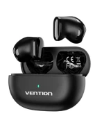 Bluetooth наушники гарнитура Vention Elf Earbuds T12 (NBLB0) IPX4 250 mAh, Black