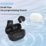 Bluetooth навушники гарнітура Vention Elf Earbuds T12 (NBLB0) IPX4 250 mAh, Black
