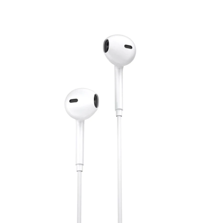Навушники - гарнітура WK Y19 Lightning 1.2 м, White
