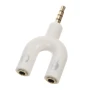 Разветвитель Epik Audio Jack 3.5mm to AUX для микрофона и наушников