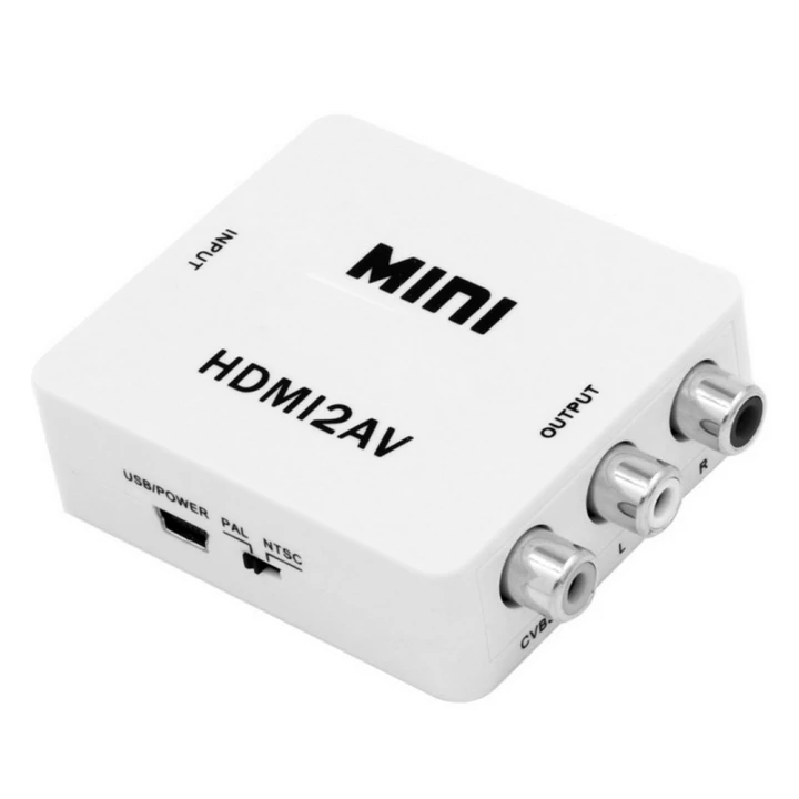 Адаптер TOTO U-995 HDMI - AV/RCA/CVBS  White