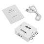 Адаптер TOTO U-995 HDMI - AV/RCA/CVBS  White
