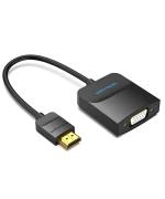 Адаптер Vention HDMI M to VGA F 15см (42161), Black