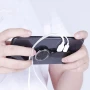 Перехідник розгалужувач з кільцем тримачем XO NB133 3 in 1 Lightning, Black