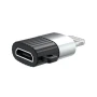 Переходник OTG XO NB149B MicroUSB - Lightning 2.4A, Black