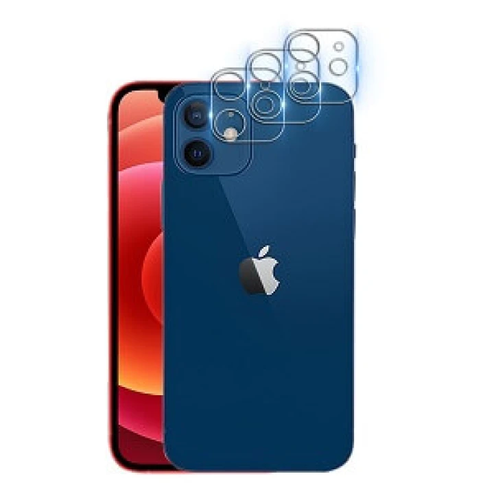 Протиударна гідрогелева плівка Hydrogel Film для Apple iPhone 12 на камеру 6 шт, Transparent