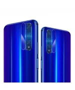 Противоударная гидрогелевая пленка Hydrogel Film для Huawei Honor 20 на камеру 3 шт, Transparent