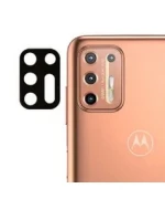 Противоударная гидрогелевая пленка Hydrogel Film для Motorola Moto G9 Plus на камеру 3 шт, Transparent
